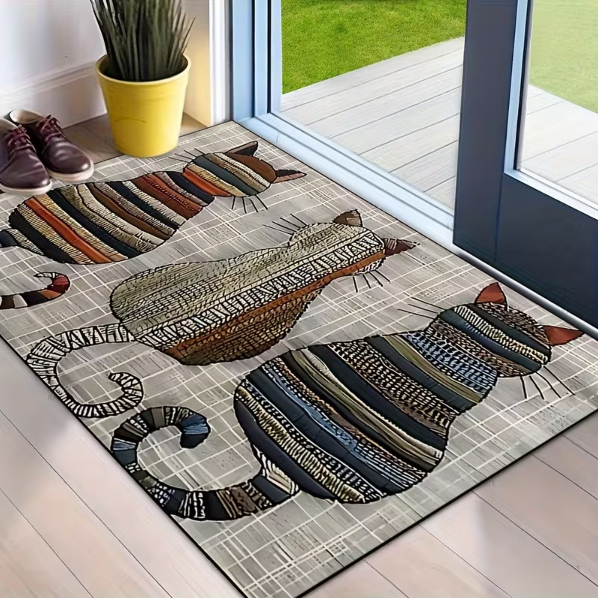 Quick Dry Diatomite Bath Mat - 사각형 현관 매트 속건성 규조토 러그