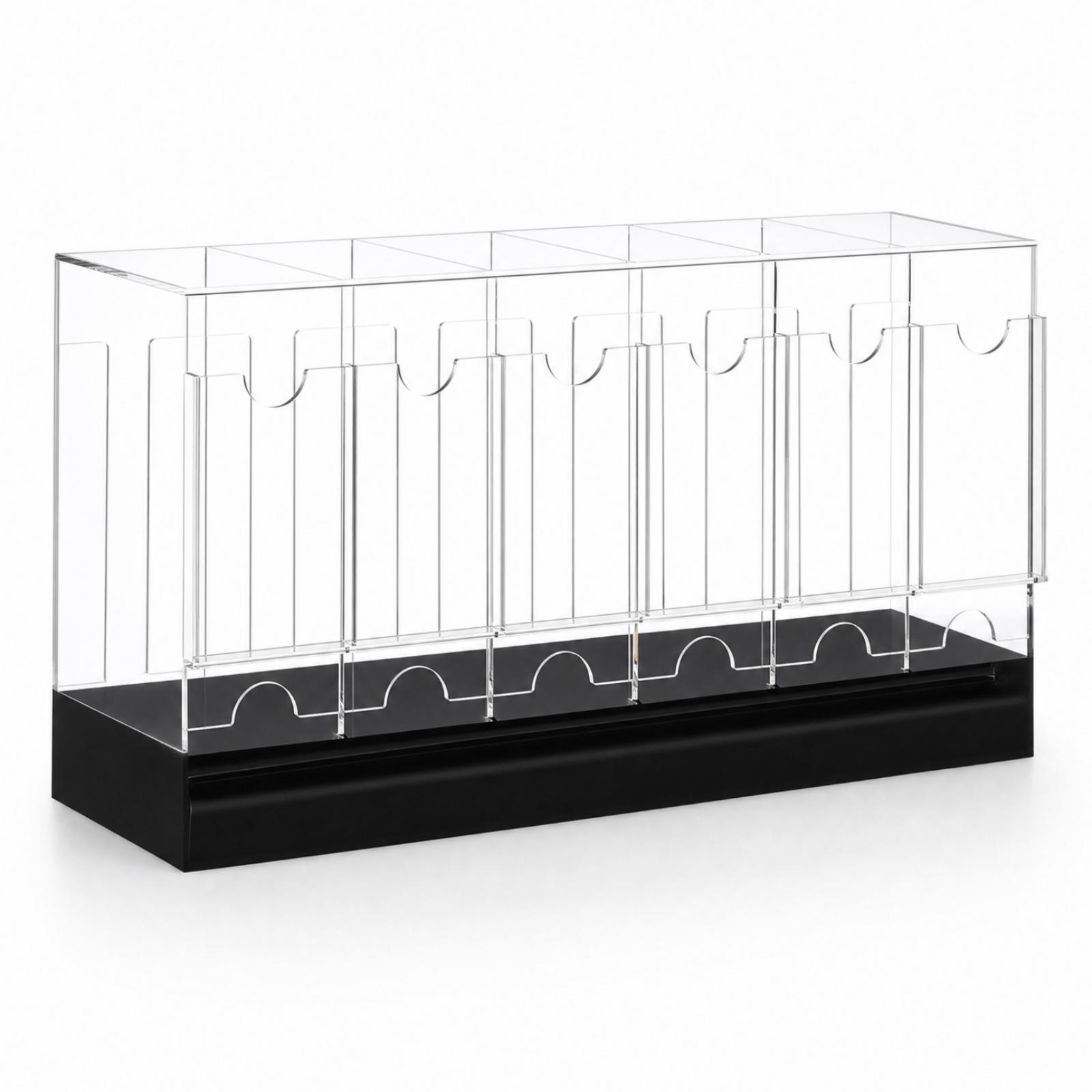 칸막이가 있는 카드 보관함, 뚜껑이 없는 디자인, 아크 - Storage & Organization 리뷰 및 가격