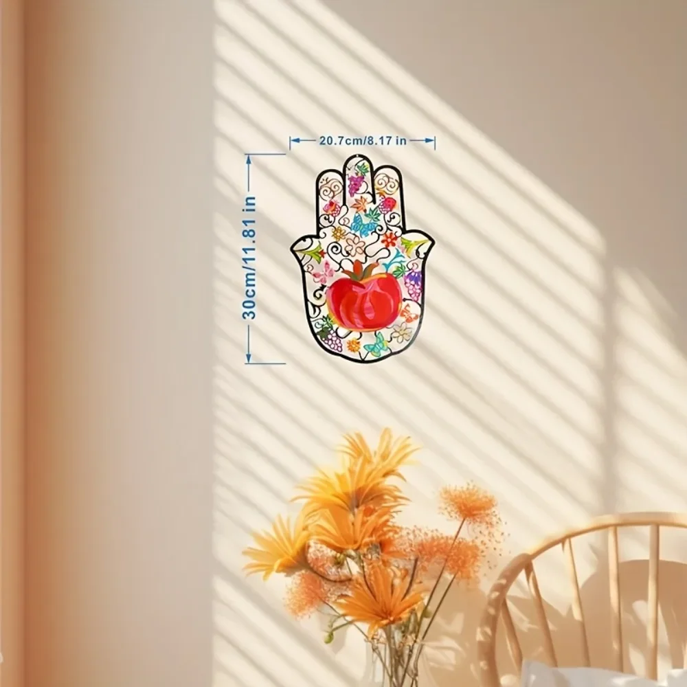 CIFBUY 함사 손 모양의 금속 벽 장식, 다채로운  - Home Decor 리뷰 및 가격