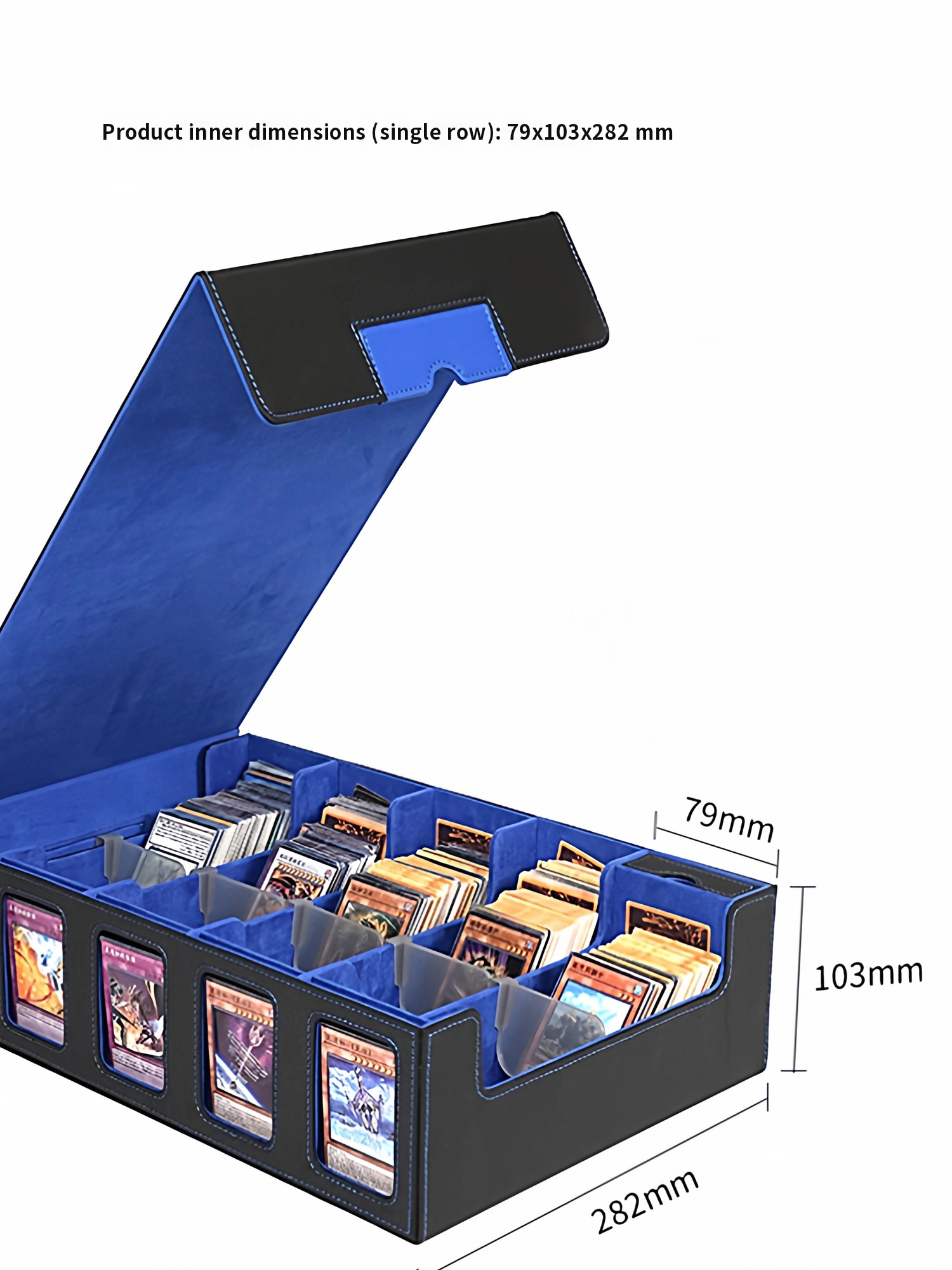 다중 수납공간 PU 가죽 TCG 카드 보관함, 투명창이 - Storage & Organization 리뷰 및 가격