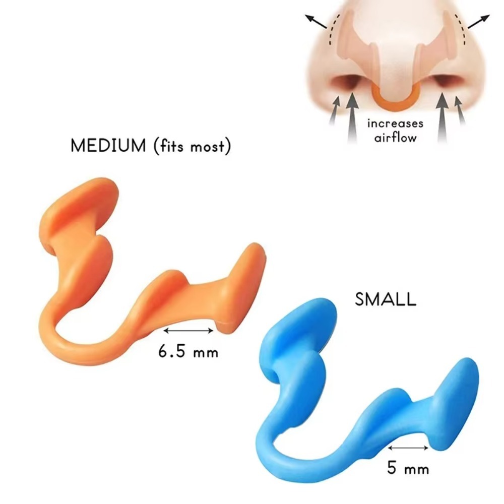 미니 코 클립 2개 세트, 실리콘 재질, 탄성 있는 디 - Anti Snore Contour Pillow 리뷰 및 가격